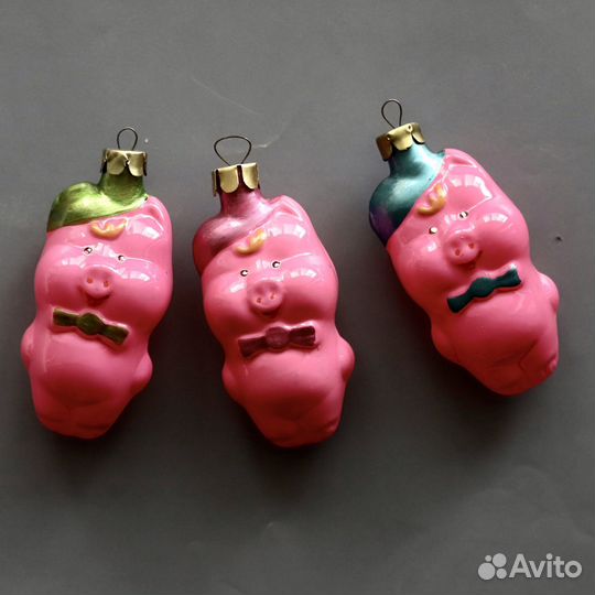 Елочные игрушки СССР