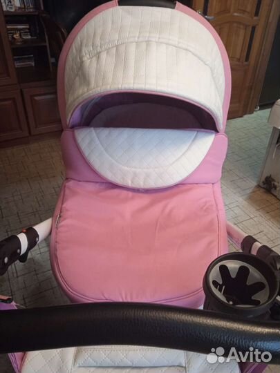 Коляска 2 в 1 + авто люлька от 0 мес