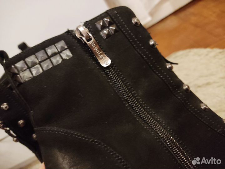 Ботильоны женские 40 натуральный нубук