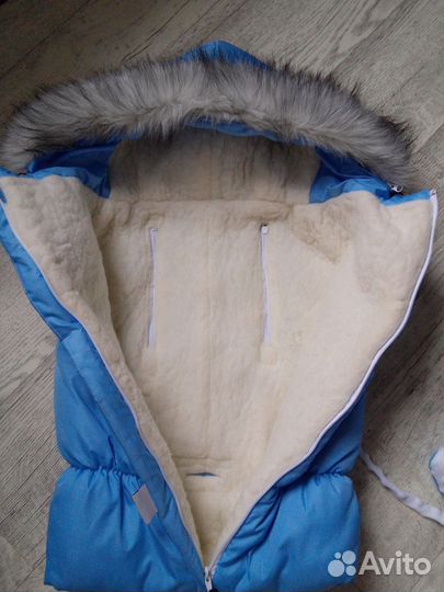 Зимний комплект, конверт и комбинезон