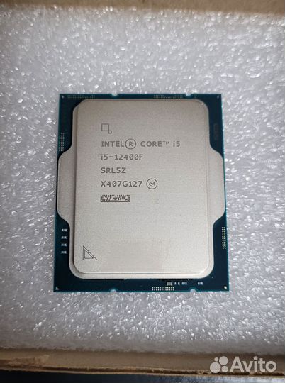 Новый процессор 12400f