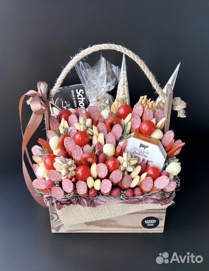 Мужские букеты съедобные