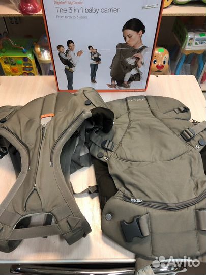 Эрго рюкзак Stokke MyCarrier Front and Back