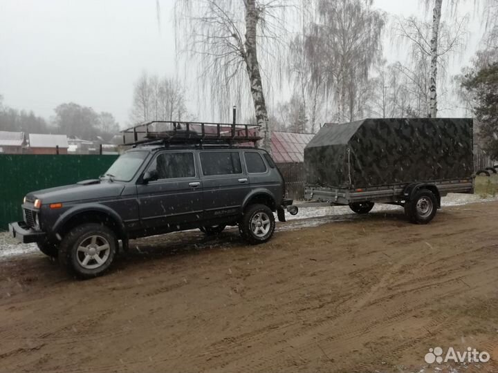 Прицеп мзса OFF-road 817717 колеса УАЗ R-16