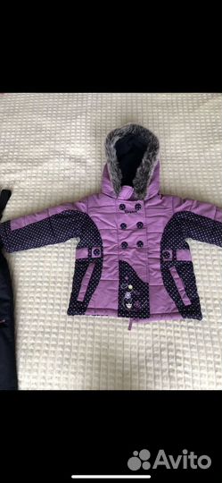 Комбинезон для девочки зимний