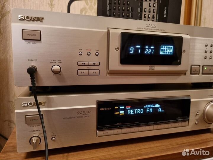 Sony cdp-xa5es (220v), Sony st-sa5es (220v)