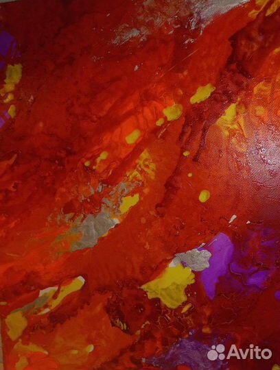 Картины флюид арт