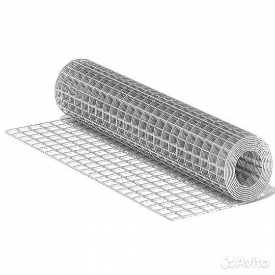 Сетка оцинкованная 6 х 6 х 0,5 мм (0.6) 1х15 м