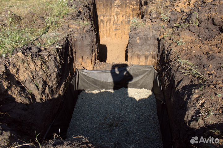 Септик из жби колец под ключ за 1 день