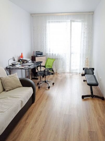 2-к. квартира, 45,5 м², 12/17 эт.