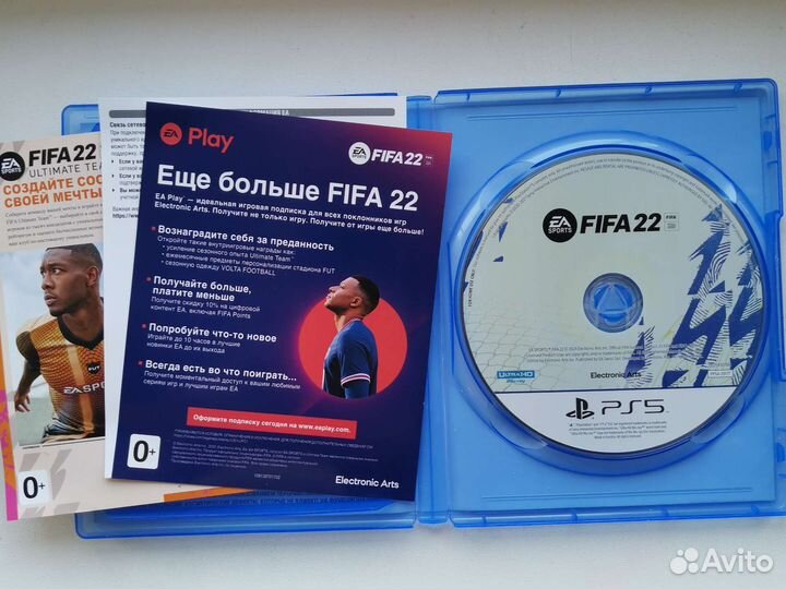 Fifa 22 ps5 диск