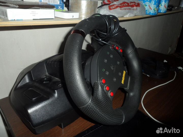 Руль logitech momo racing без педалей