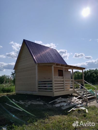 Поставим дом 5*4 на вашем участке