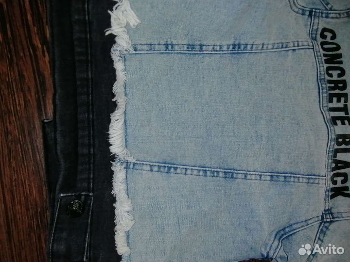 Джинсовая куртка детская 116