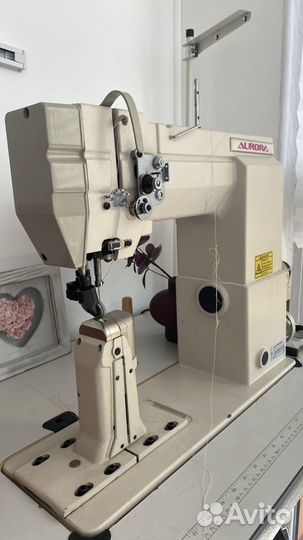 Колонковая швейная машина для кожи Aurora-8810