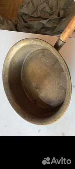 Медный таз для варенья