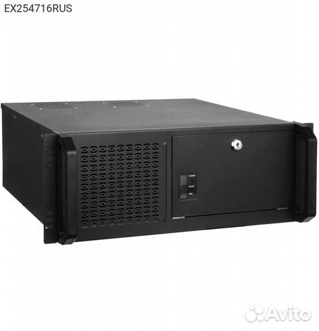 Корпус Exegate Pro 4U4019S Rack Без бп чёрный 4U