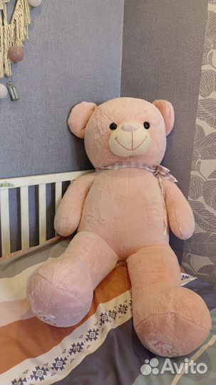 Плюшевый медведь новый большой