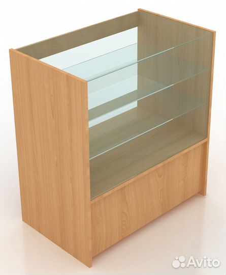Витрина-прилавок остекленный, стеллажи, витрины
