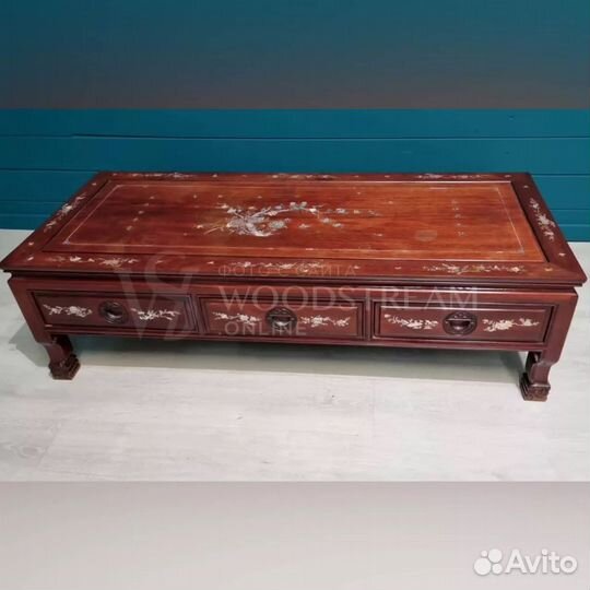 Стол журнальный. Тумба. шинуазри. Винтаж