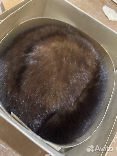 Шапка норковая новая