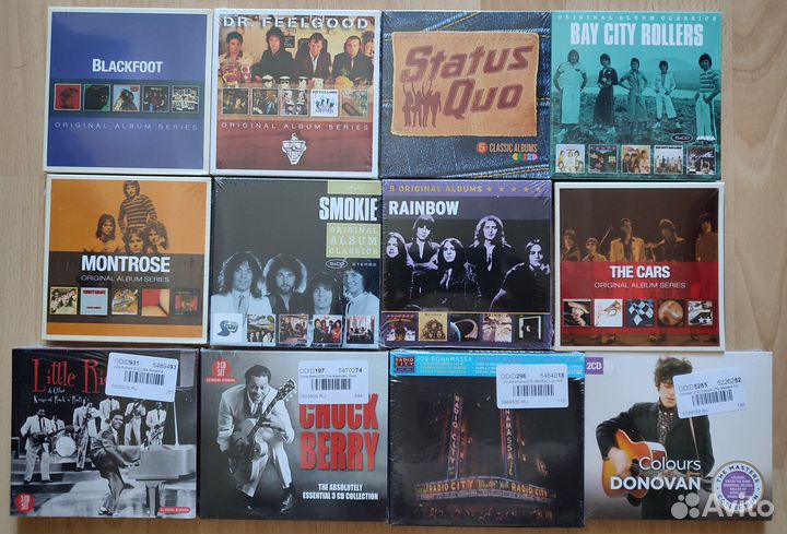 Rock, Blues, Box set vol. 4 - оригиналы (новые)