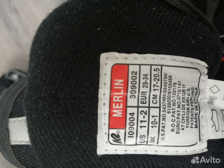 Роликовые коньки детские K2 Merlin