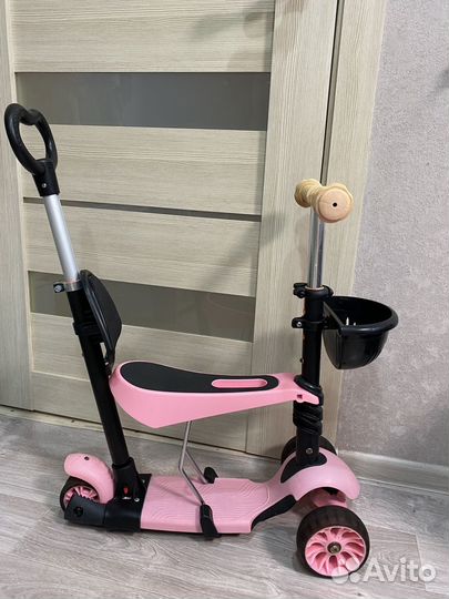 Самокат детский трехколесный