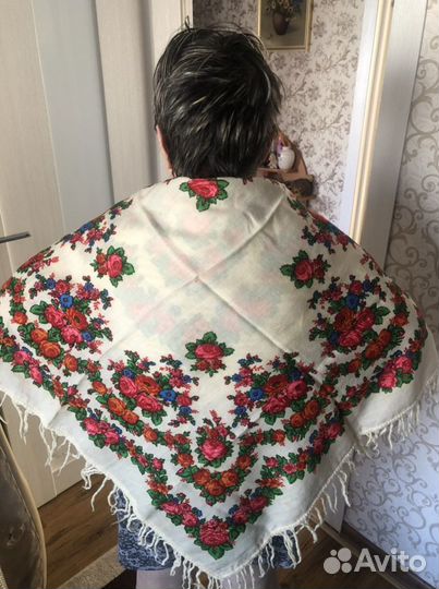 Павлопосадские платки новые СССР