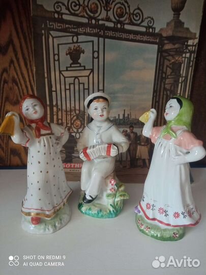 Фарфоровые статуэтки лфз