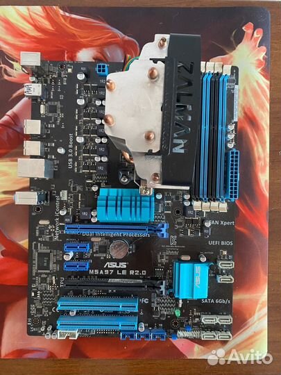 Материнская плата am3b + процессор FX6300