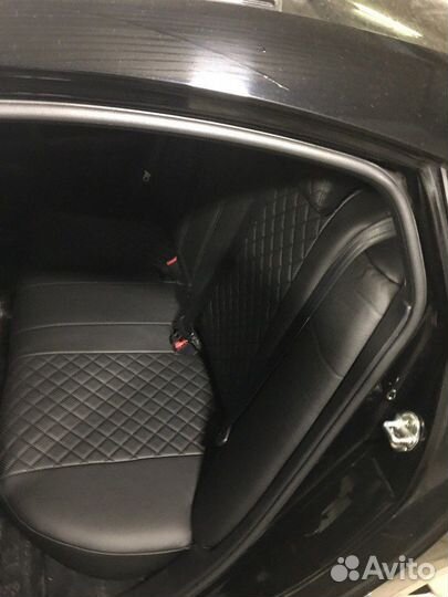 Чехлы Mazda 6 Экокожа ромб Автопилот