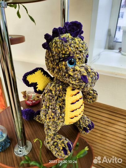 Вязаный Дракончик