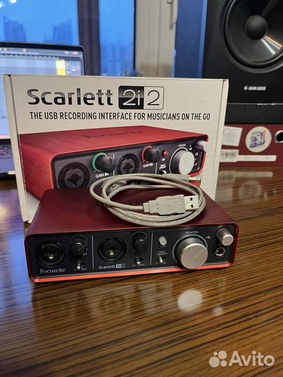 Звуковая карта focusrite scarlett 2i2