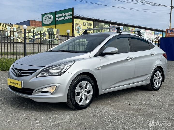 Hyundai Solaris 1.4 МТ, 2016, 197 000 км