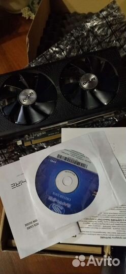Видеокарта rx570 8gb sapphire nitro