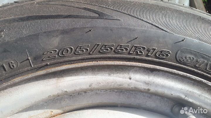 Колеса шины диски r16 205/55 лето