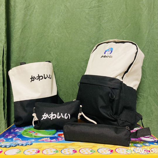 Портфель школьный для девочки/мальчика 4в1