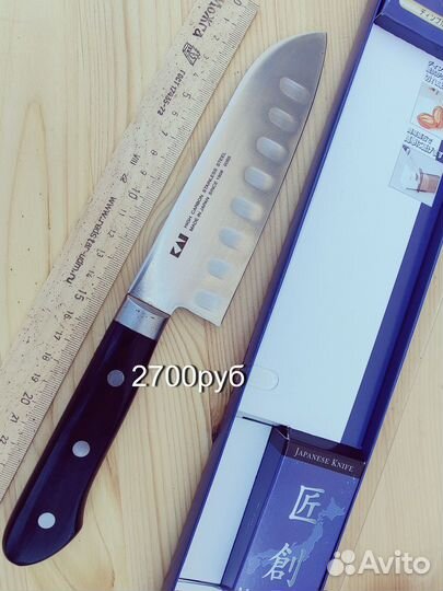 Настоящие Японские ножи лучшие шеф сантоку
