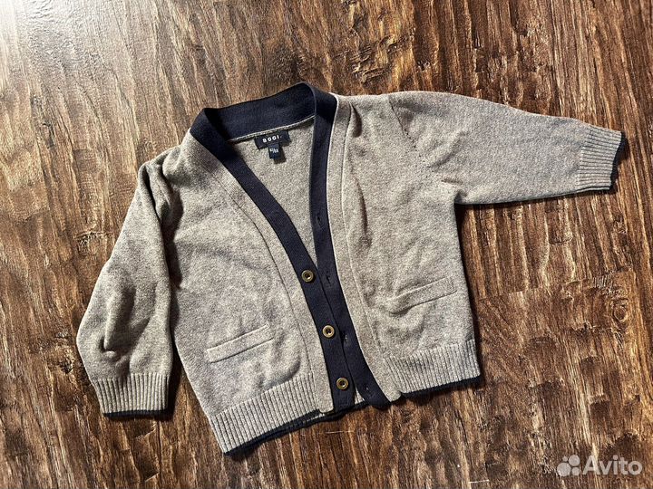 Кофты кардиганы на мальчика 74-80