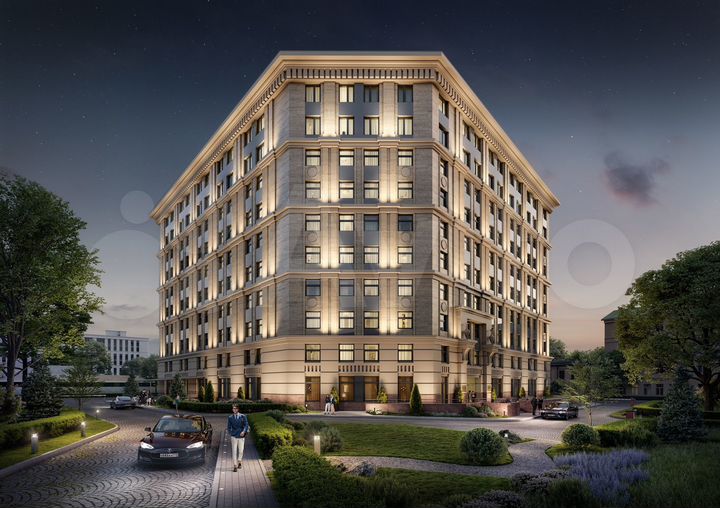 Апартаменты-студия, 23,4 м², 8/10 эт.