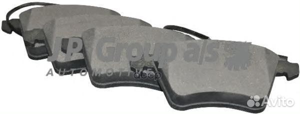 Колодки тормозные дисковые перед LCV 116360