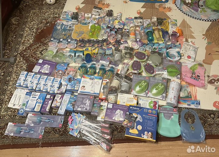 Соски, бутылочки, молокоотсосы