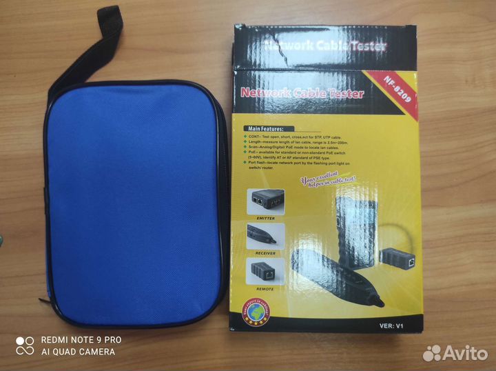 Кабельные тестеры NF-8209и NF-488