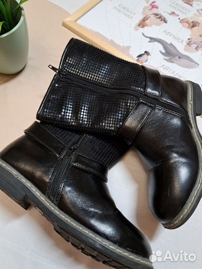 Сапоги демисезонные для девочки 31