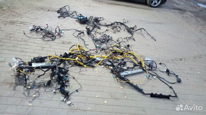 Проводка двигателя салона hyundai santa fe 2 cm