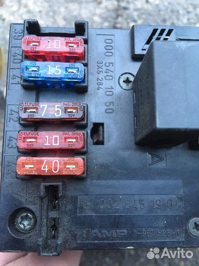 Блок предохранителей SAM мерседес w210