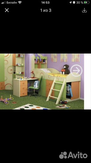 Кровать-чердак