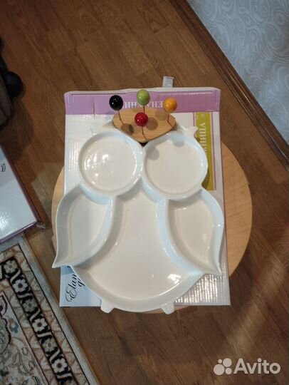 Менажница фарфор