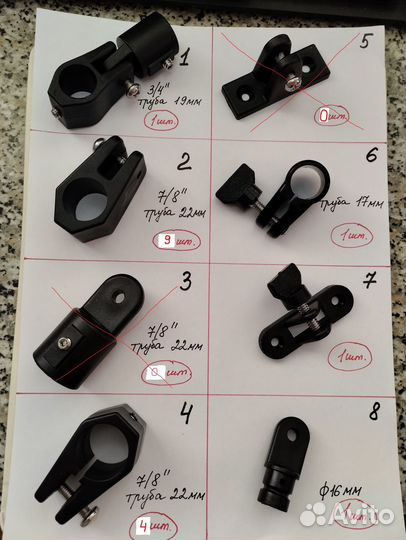 Детали лодочного тента